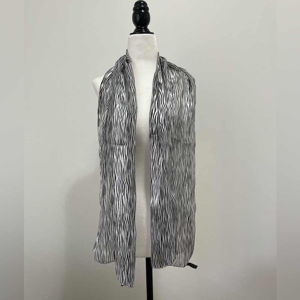 Zebra Print Scarf